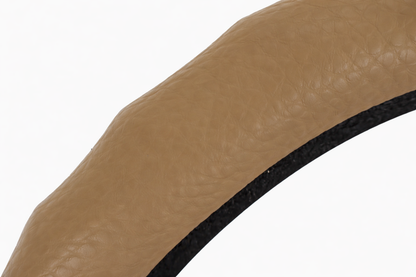 Funda de Volante Piel GTR beige Deportivo Universal