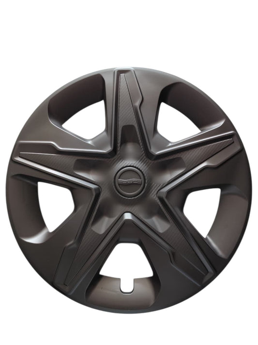 4 Tapones Polvera Rin 15 Deportivo Negro Matte