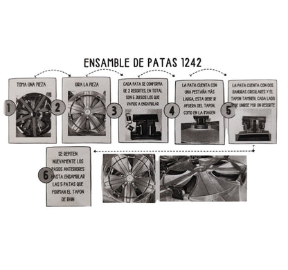 4 Tapones Polvera Rin 15 Deportivo Negro Matte