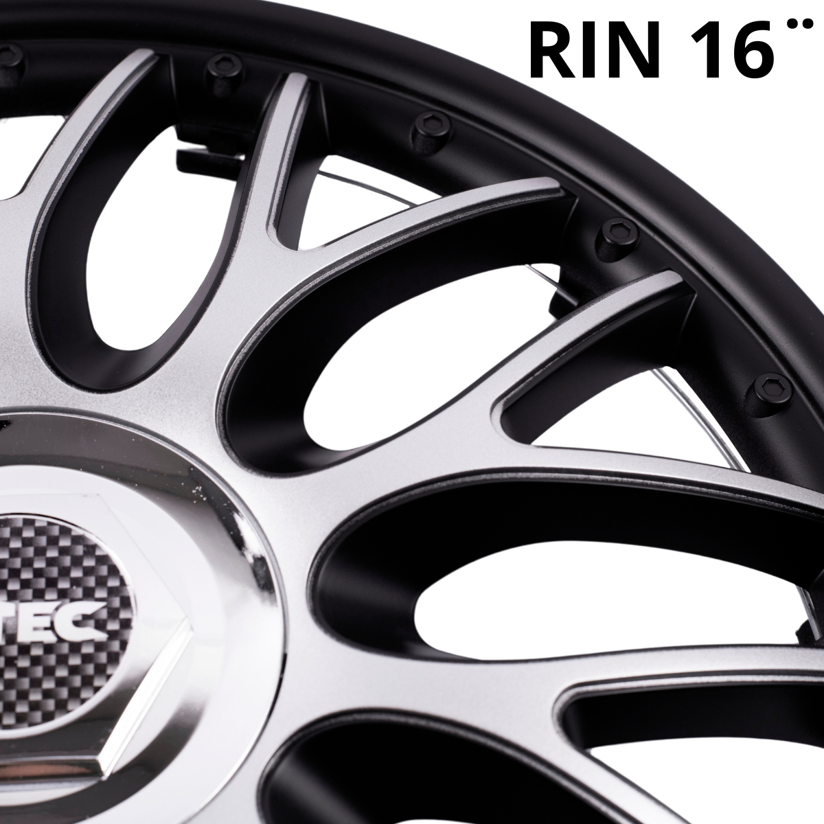 4 Tapones Orden Gris Europeos Universal Rin 16 Deportivo