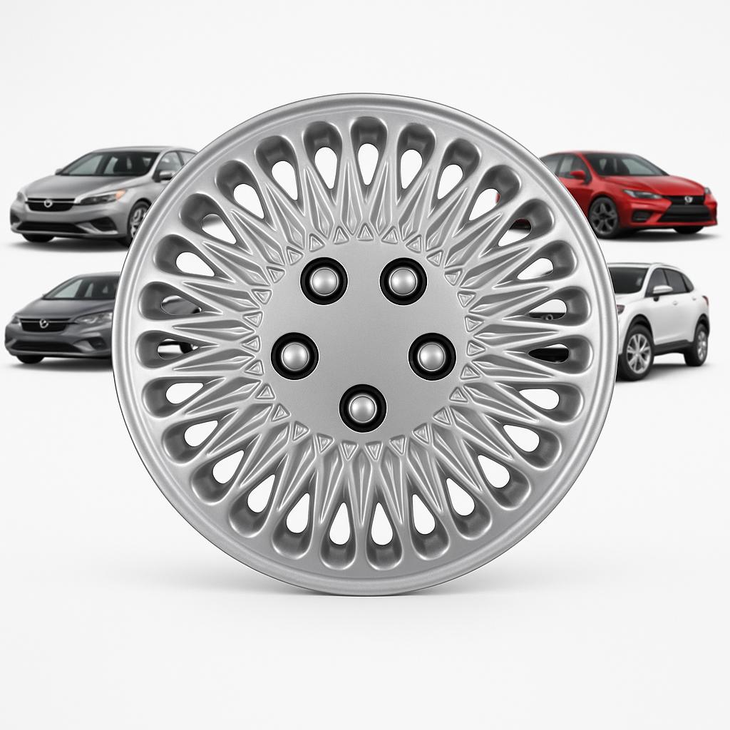 4 Tapones Polveras Rin 15 Deportivos Auto LLanta Universal