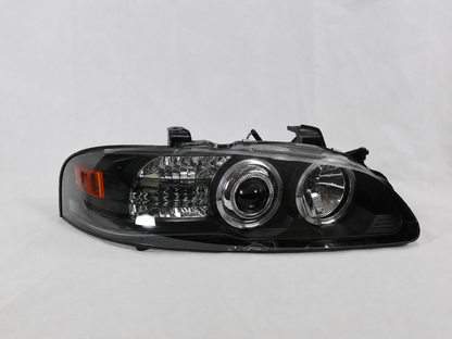 Faros Led Nissan Sentra 2000 Up B15 Ojo De Angel Par
