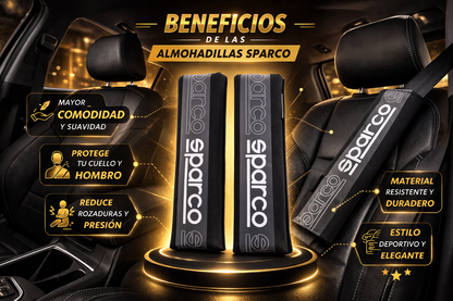 Almohadillas Protector Cinturon De Seguridad Universal Sparc