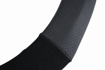 Funda cubre Volante de Piel GTR Negra Universal Deportivo