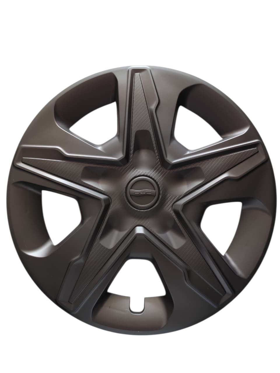 4 Tapones Polvera Rin 15 Deportivo Negro Matte