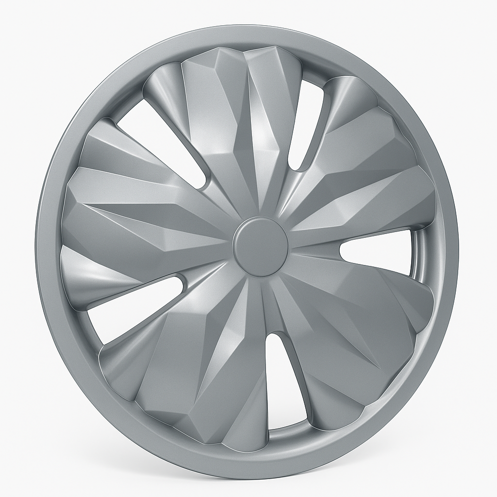 4 Tapones Polveras Rin 15 Deportivos Universal Carro Gris
