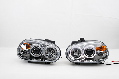 Faros Deportivos Golf IV Mk4 1998-2002 Led Par