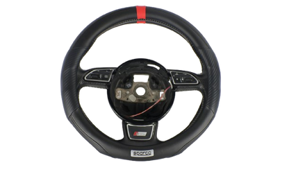 Funda Cubre Volante Deportivo Antiderrapante Tipo D Auto