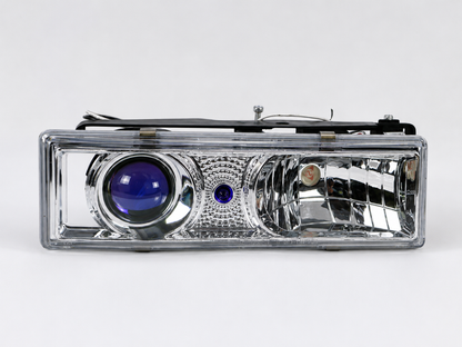 Faros Chevy Truck 88-98 Proyector Cromado Par