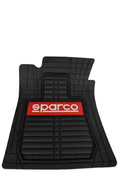 Tapete Alfombra Sparco Auto Negro Rojo Premium