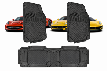 Tapete Phoenix Auto Camioneta Hule- Plástico Universal 3pz