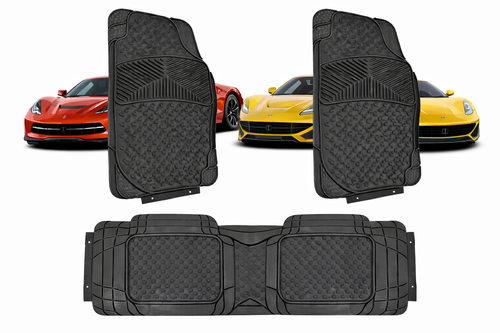 Tapete Phoenix Auto Camioneta Hule- Plástico Universal 3pz