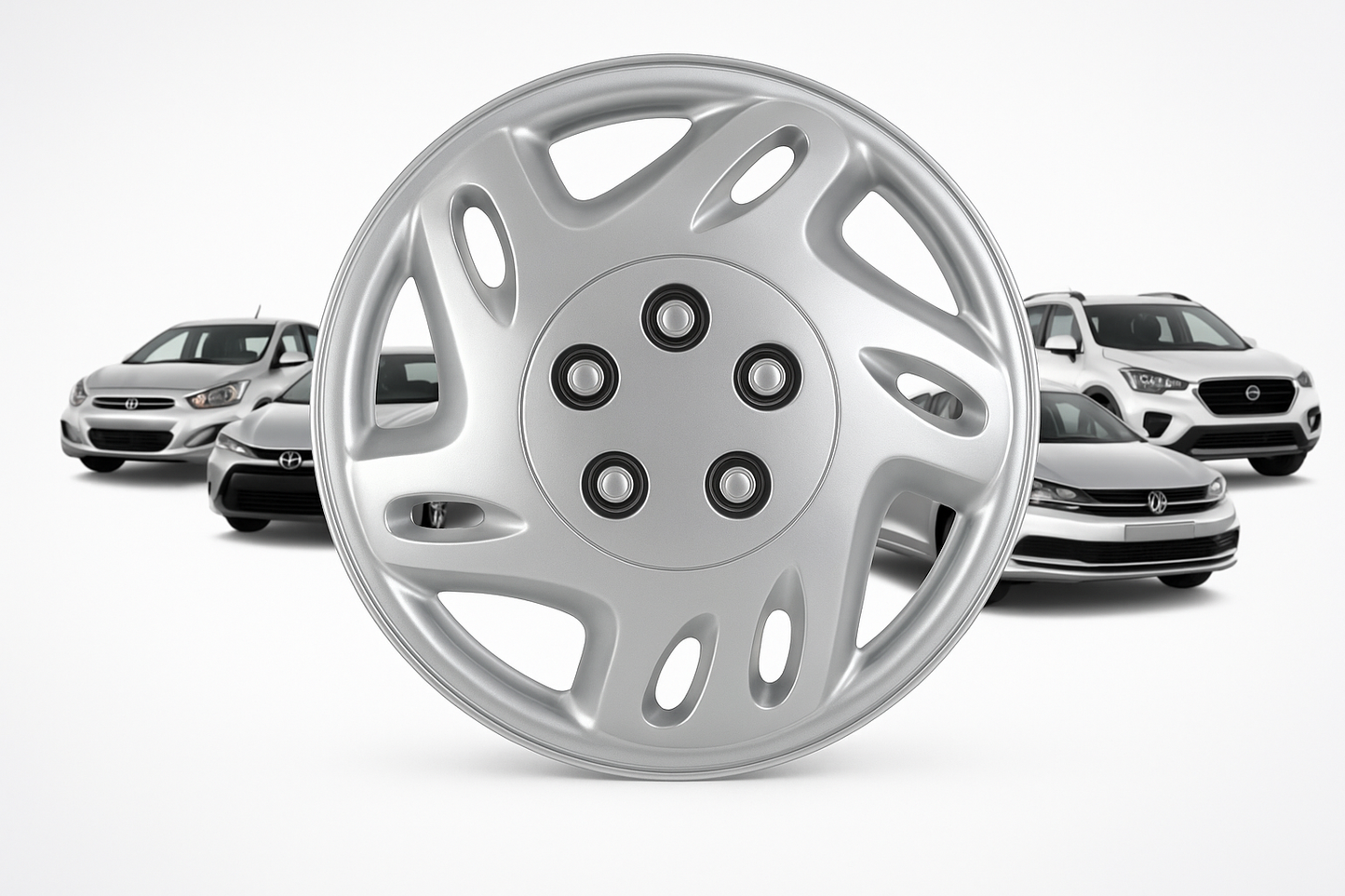 4 Tapones Polveras Rin 15 Deportivos Racing Auto Universal