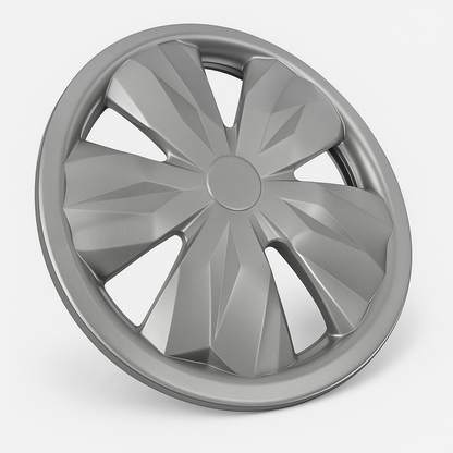 4 Tapones Polveras Rin 15 Deportivos Universal Carro Gris