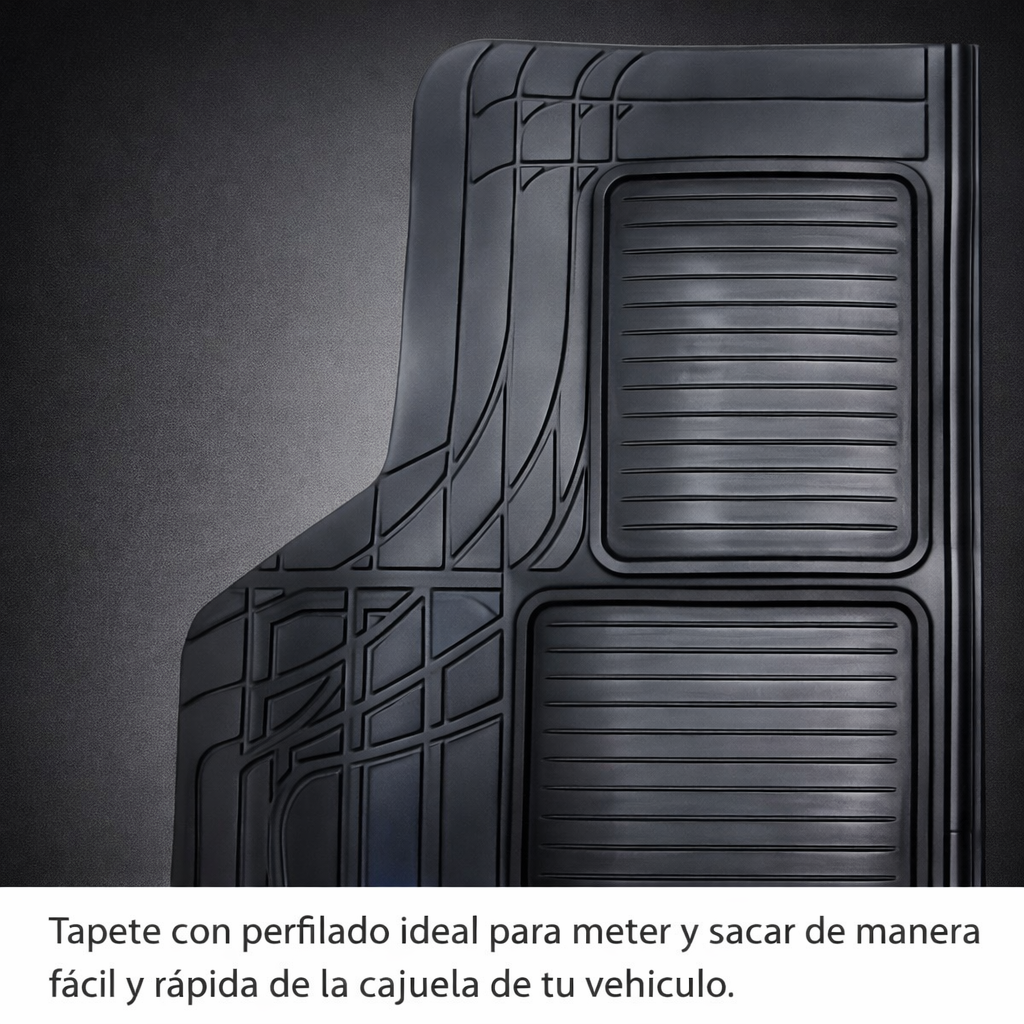 Tapete Para Cajuela Maletero De Auto/camioneta Cargo Negro