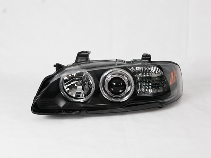 Faros Led Nissan Sentra 2000 Up B15 Ojo De Angel Par