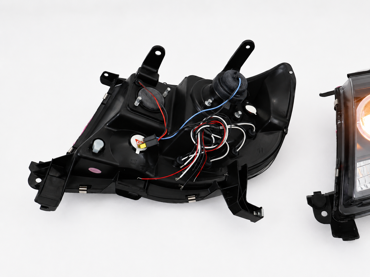 Faros Tacoma 05-11 Led Lupa Halo Ojo Angel Par