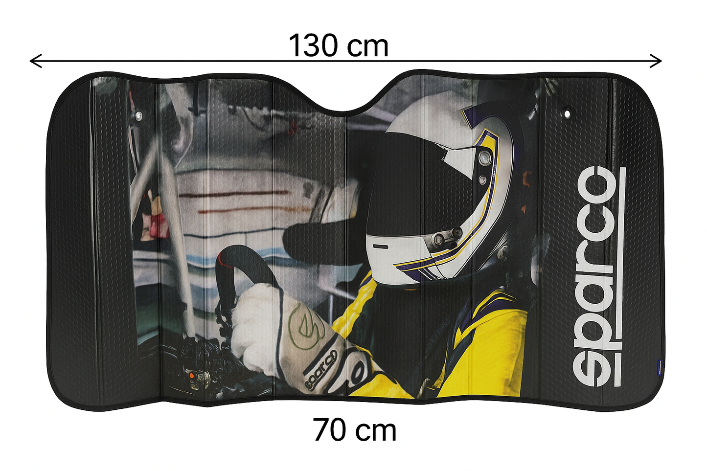 Cubre Sol Auto Parasol Sparco F1 Parabrisas