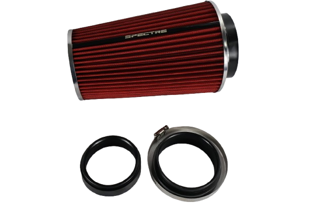 Filtro De Aire Deportivo Universal Auto Cono Flujo Rojo 18CM