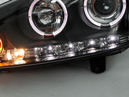 Faros Led Vw Golf V Mk5 03-Up Ojo De Angel Par