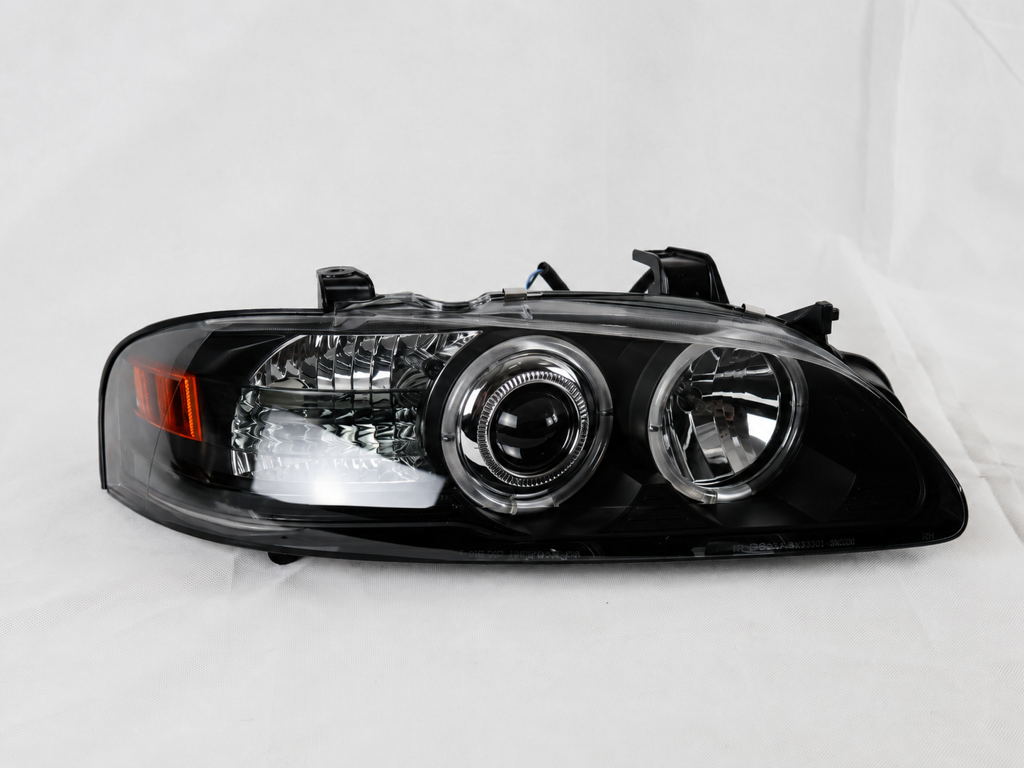 Faros Led Nissan Sentra 2000 Up B15 Ojo De Angel Par