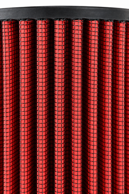 Filtro De Aire Deportivo Universal Auto Cono Flujo Rojo 18CM