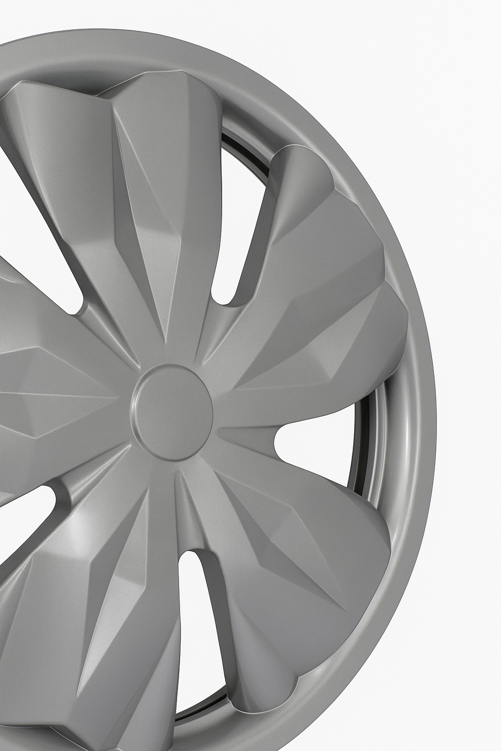 4 Tapones Polveras Rin 15 Deportivos Universal Carro Gris
