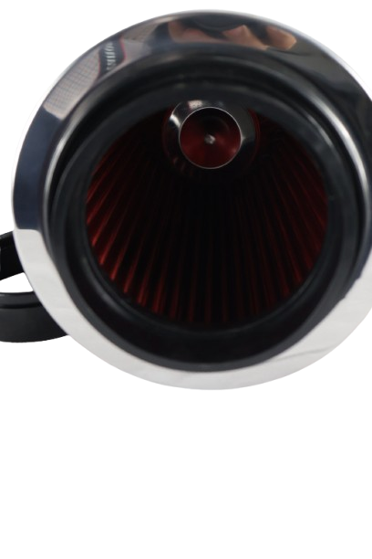 Filtro De Aire Deportivo Universal Auto Cono Flujo Rojo 18CM