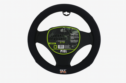 Funda de Volante Piel GTR Negro Sport Deportivo