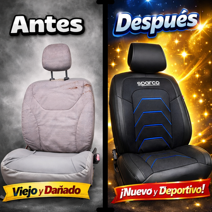 Funda Sparco Azul Universal Para Asiento De Automovil