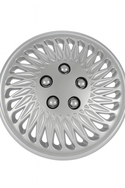 4 Tapones Polveras Rin 15 Deportivos Auto LLanta Universal