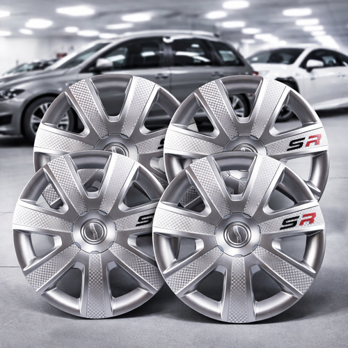 4 Tapones Polveras Llanta Rin 15 Owc Optimus Gris Sr