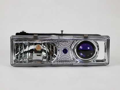 Faros Chevy Truck 88-98 Proyector Cromado Par