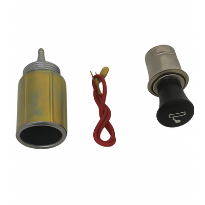 Encendedor Automotriz Universal Completo Arillo Naranja