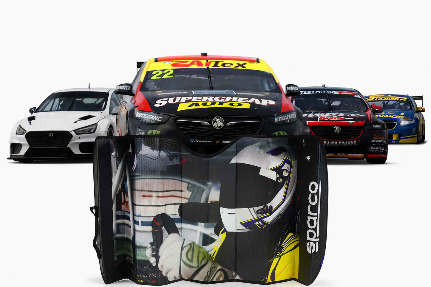 Cubre Sol Auto Parasol Sparco F1 Parabrisas