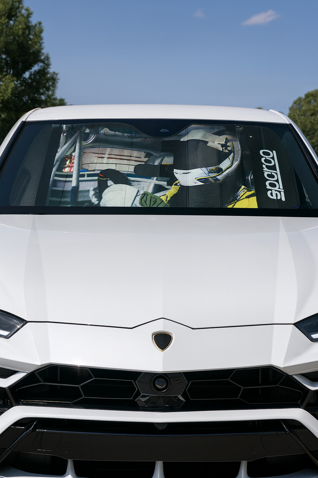 Cubre Sol Auto Parasol Sparco F1 Parabrisas
