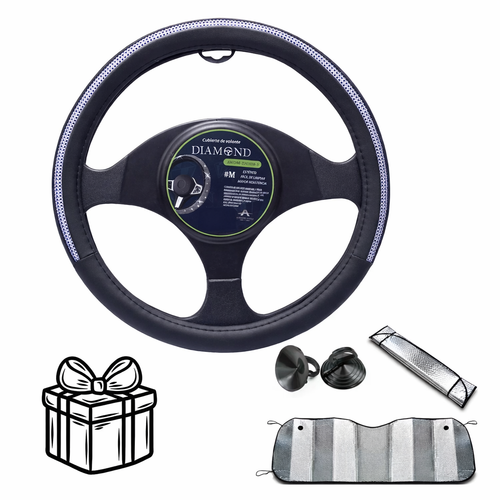 Funda de Volante Antideslizante +Parasol de Regalo Universal