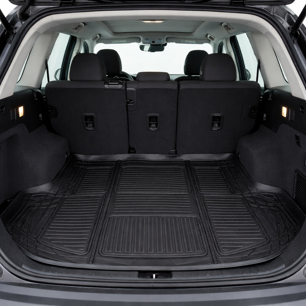 Tapete Para Cajuela Maletero De Auto/camioneta Cargo Negro