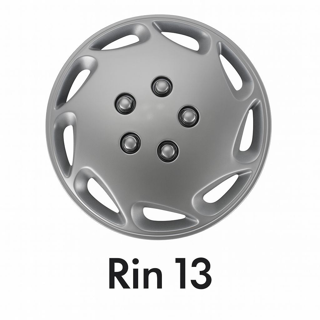 4 Tapones Polvera Rin 13 Deportivo Universal Llanta Auto