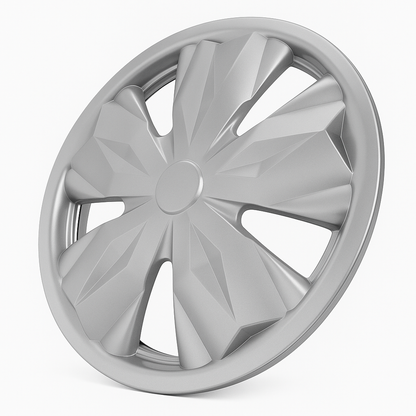 4 Tapones Polveras Rin 15 Deportivos Universal Carro Gris